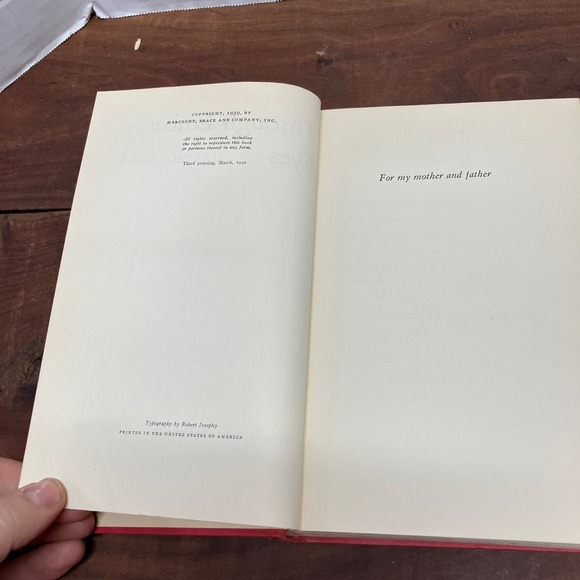 Through Embassy Eyes Martha Dodd 1939 Third Printing Political History Harcourt - Picture 4 of 8